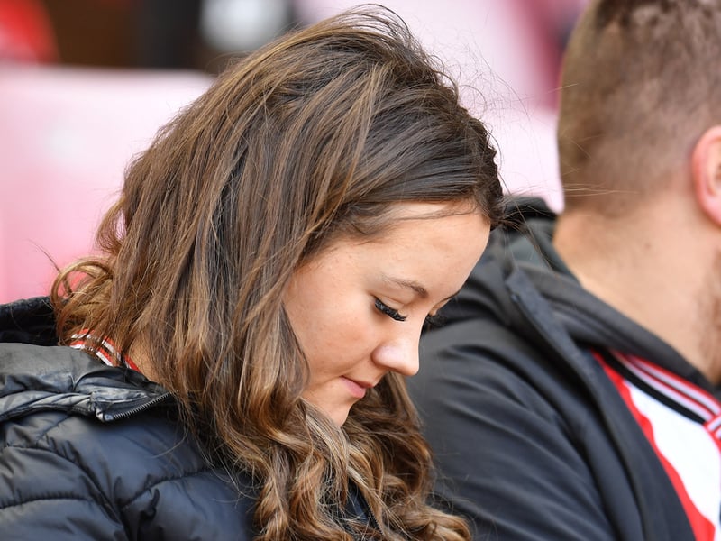 Sunderland fans pictured before, during and after the Tottenham game at the Stadium of Light. Photo by Frank Reid.