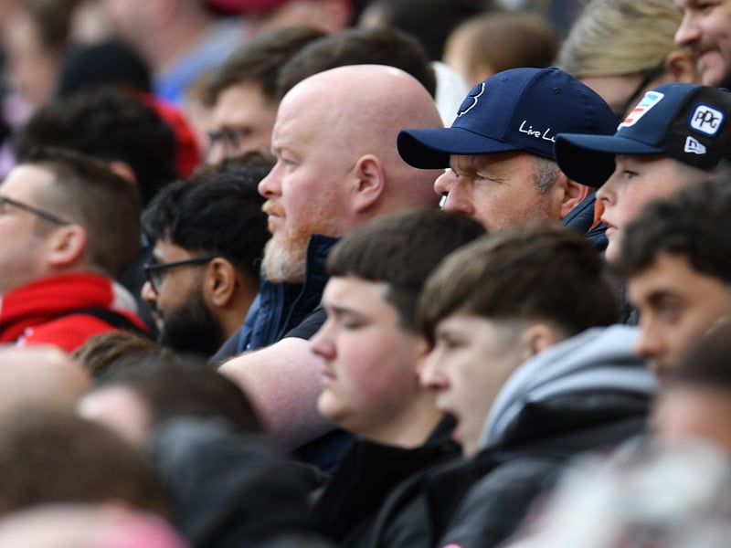Sunderland fans pictured before, during and after the Tottenham game at the Stadium of Light. Photo by Frank Reid.