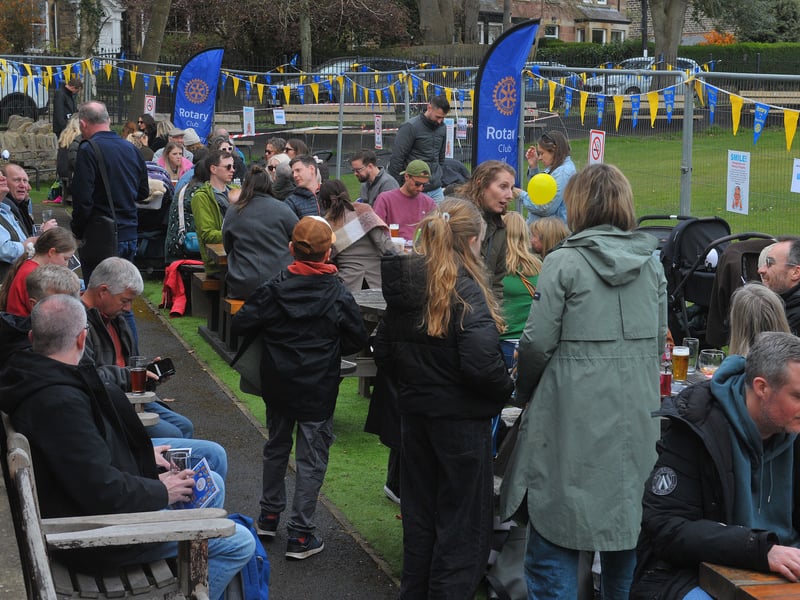 A busy festival.
