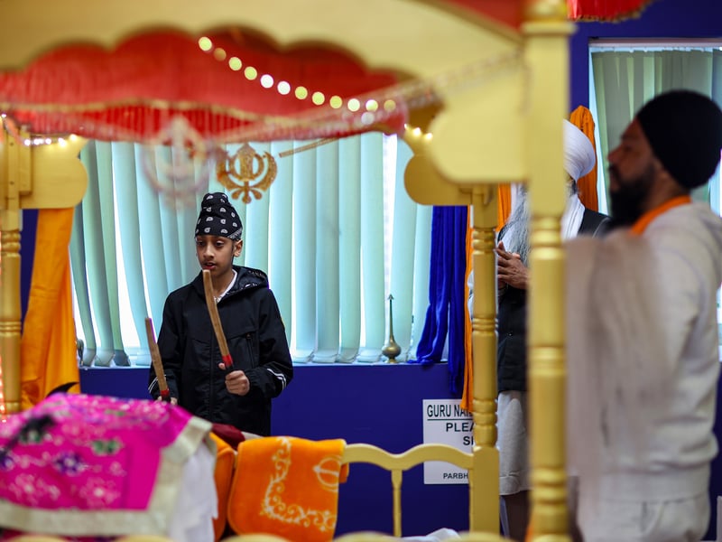 Vaisakhi festival, Nanaskar Gurdwara, Margate Road, Somers Town