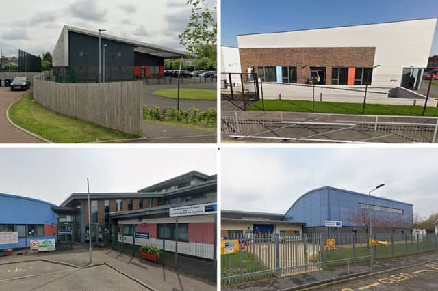 Four of South Lanarkshire's top performing primary schools.