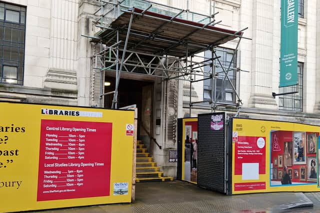 It has been reported that £30m is needed to repair Sheffield Central Library.