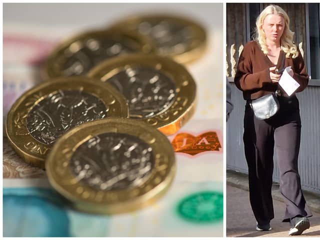 Sheffield mum-of-two Bethany Elwood, 31, took home £72,000 in benefit fraud after failing to tell the DWP she was no longer single and her partner had moved in for over four years.