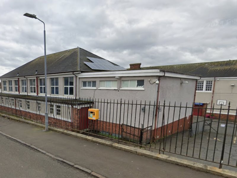 Ralston Primary School, in Paisley, was awarded 380 out of 400 points by the report. It dropped 10 points in each of the numeracy and reading categories.