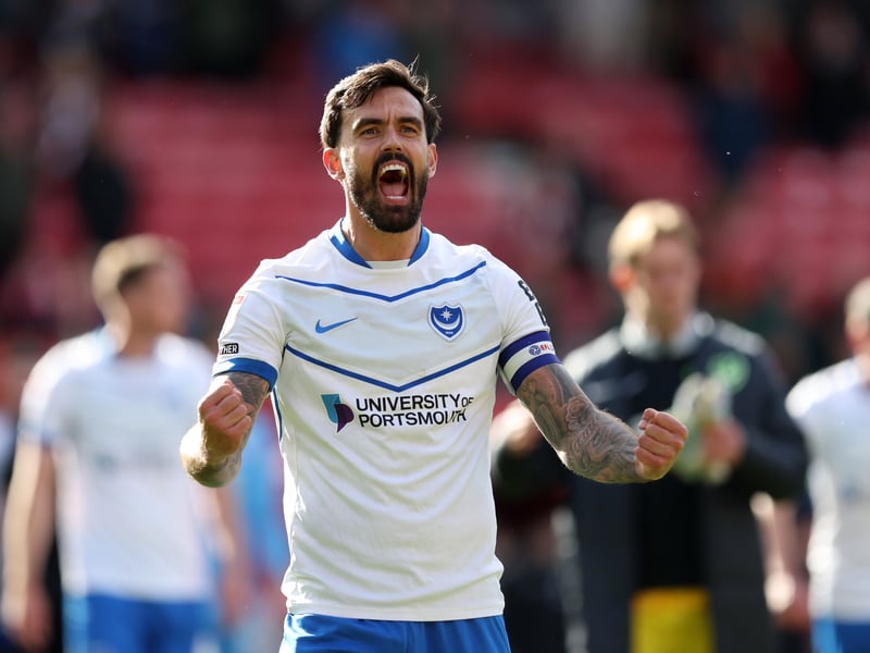 Eleven consecutive starts and counting for the skipper, who has risen to the occasion in Pompey's survival fight. Re-establishing his strong partnership with Dozzell in the engine room, which has been key over the past two matches.