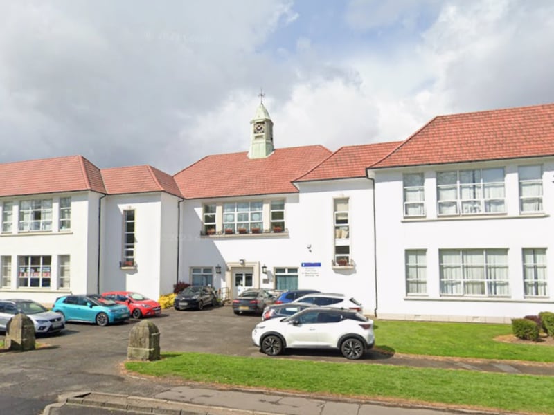 Westquarter Primary School is another high performing Falkirk village school, dropping 10 marks in each of the reading, writing and numeracy categories to score 370 points in the report. 10-20 per cent of the school's 325 pupils are from 'very deprived' backgrounds.