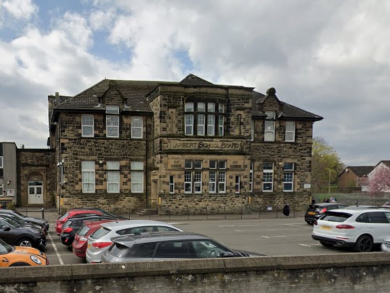 Carron Primary School, in the village of Carron, also scored 380 points in the report - dropping 10 marks in each of the reading and writing categories. Fewer than 10 per cent of the school's 274 pupils are classed as being from 'very deprived' backgrounds.