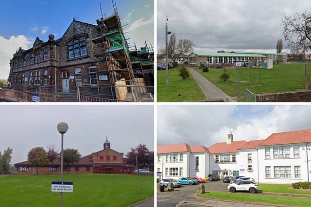 Four of Falkirk's best performing primary schools.