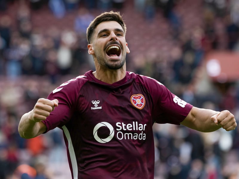 A frontrunner for the Scottish Premiership player of the year award, Braga has had an exceptional first season at Tynecastle. One of the figureheads in a side that has topped the table for a number of months, he's scored 13 times this year, while his chance creation rate is better than 90% of other strikers in the league, evidencing his playmaking abilities.