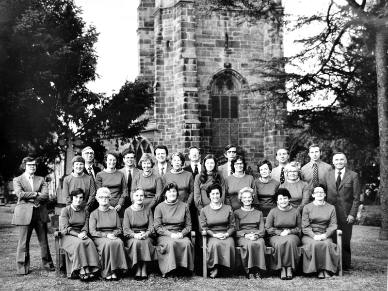 A nostalgic look back to Market Drayton in June 1977, featuring the Market Drayton Choral Society performing in a Jubilee concert.