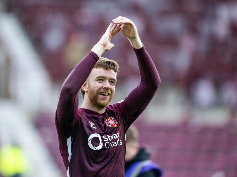 Arriving on loan from Oxford United in the summer, Findlay has formed a formidable partnership with Craig Halkett, which has been the bedrock for Hearts' excellent campaign. Already confirmed to move permanently in the summer, he's a trusted lieutenant for Derek McInnes. 