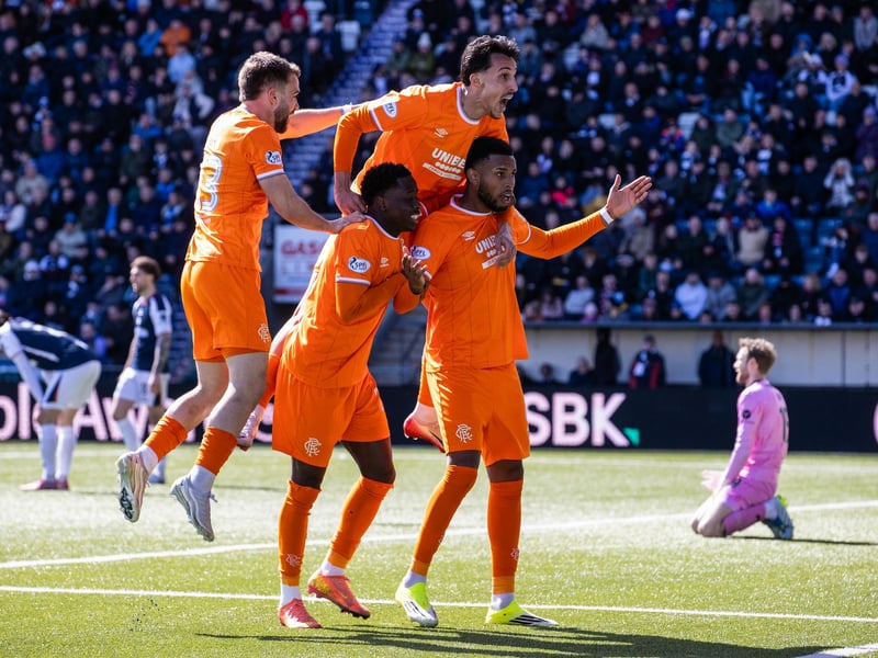 A much-maligned signing upon arrival, the Portuguese youngster was Rangers' biggest summer signing at £8million. While some are yet to be fully convinced, there's no doubting his numbers and big-game mentality, with eight of his 11 goals coming against Celtic or Hearts. A big physical presence up top, he's won more aerial duels than 84% of other strikers in the division, and is the club's top scorer.