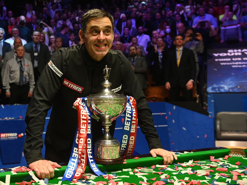 Seven-time winner Ronnie O'Sullivan is regarded by many as the greatest of all time. He last won the World Championship in 2022 by beating Judd Trump in the final.