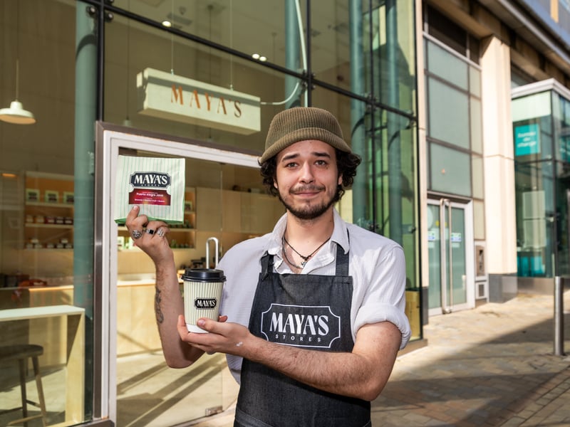 The new café will also serve delicious pastries.