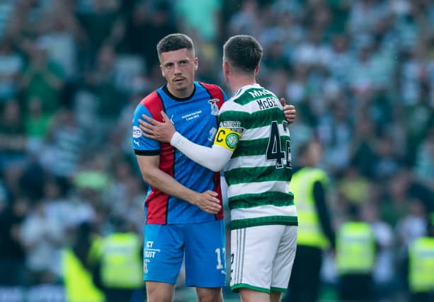 Inverness were the last second-tier side to make the Scottish Cup final, where they lost 3-1 to treble-winning Celtic at Hampden Park.