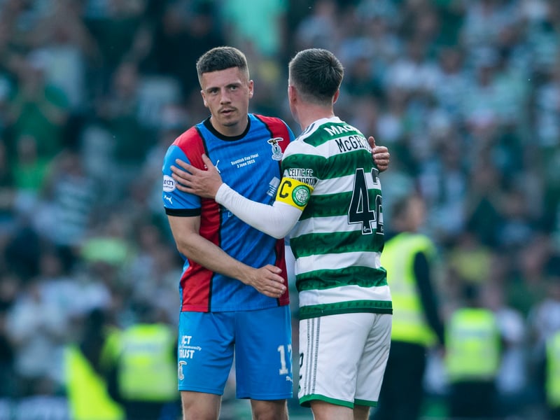 Inverness were the last second-tier side to make the Scottish Cup final, where they lost 3-1 to treble-winning Celtic at Hampden Park.