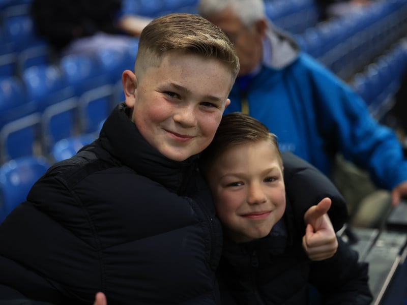 Brilliant photos of jubilant Pompey faithful celebrating triumph over Ipswich Town under the lights at Fratton.