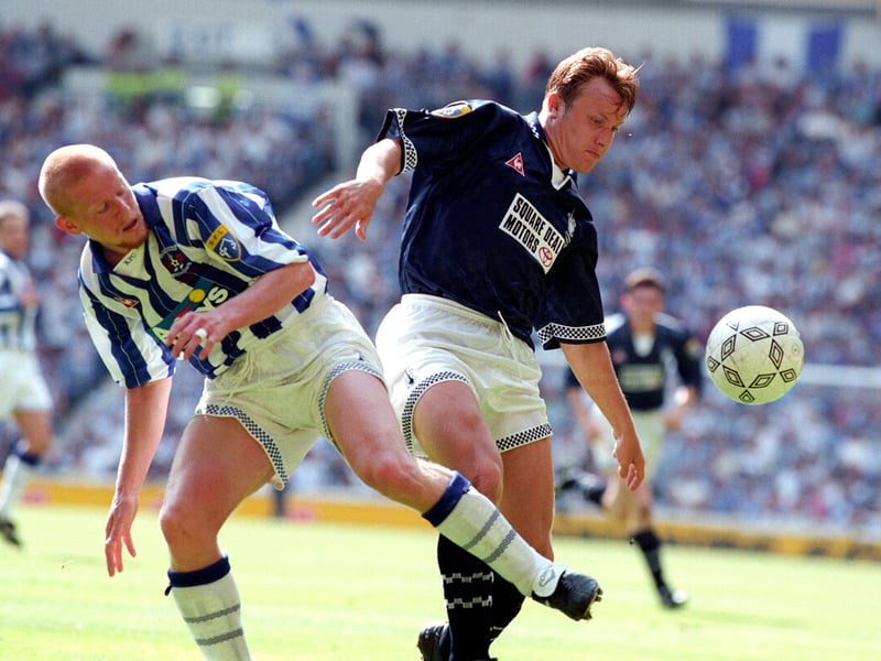 Their third addition to this list, Falkirk, were Scottish Cup finalists against Kilmarnock in 1997, losing 1-0 at Hampden thanks to a goal from Paul Wright in the 20th minute.