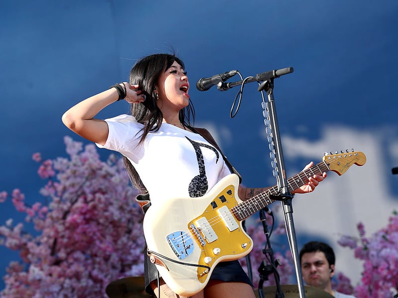At the age of 25 Filipina-British singer-songwriter Beabadoobee has already got three studio albums under her belt, the last of which, 'This Is How Tomorrow Moves', hitting the top of tje UK album charts. She's provided tour support for the likes of The 1975, Olivia Rodrigo and Taylor Swift, and was presented with the Radar Award at the 2020 NME Awards.