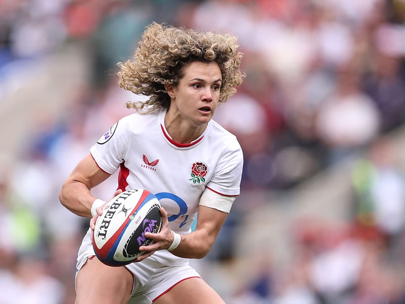 Probably Britain's most recognisable women's rugby player, Ellie Kildunne already has a long list of achievements at the age of just 26. She's been awarded an MBE, was runner-up in the 2025 BBC Sports Personality of the Year Award and was named World Rugby Women's 15s Player of the Year at the World Rugby Awards. She plays for Harlequins Women and England, with whom she won the 2025 World Cup.