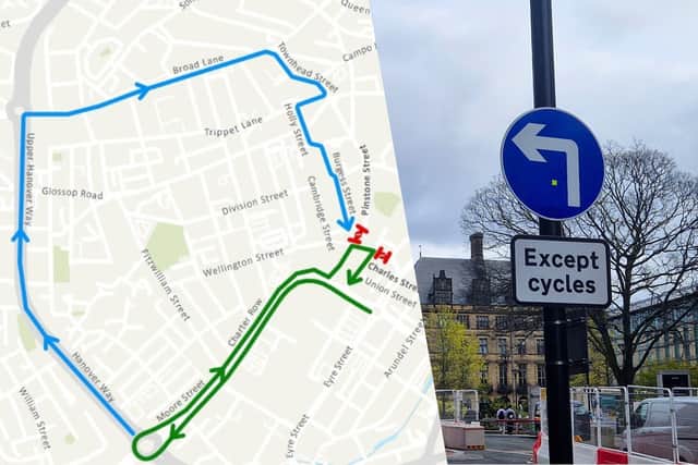 Changes to one way roads have been planned as the council have announced five months worth of roadworks as Pinstone Street's development continues.