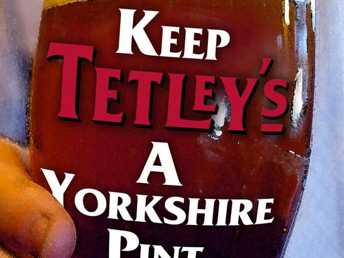 Keep Tetley's A Yorkshire Pint.