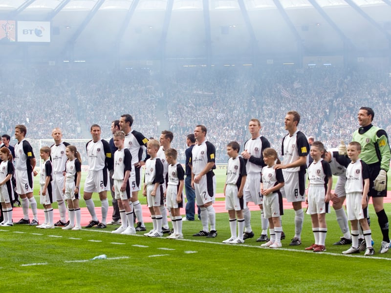 Gretna are the last third-tier side to reach a Scottish Cup final, with their fairy-tale story peaking when they clashed with Hearts in 2006. Ryan McGuffie scored a 76th-minute goal to level the tie at 1-1 at Hampden, but the Anvils would be heartbroken when Craig Gordon saved from Derek Townsley in the shootout, before Gavin Skelton smashed his effort off the bar, sending the cup to Tynecastle.