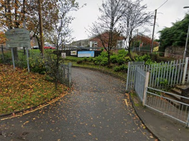 Holy Cross Primary School in Croy is the fourth best performing primary in North Lanarkshire - and comes tenth in the whole of Scotland. 20-30 per cent of its 311 pupils come from 'very deprived' backgrounds. With 16 teachers and an average class size of 24, it scored the full 400 marks across all four categories.