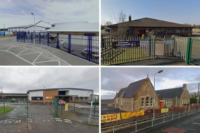 Four of North Lanarkshire's best performing primary schools.