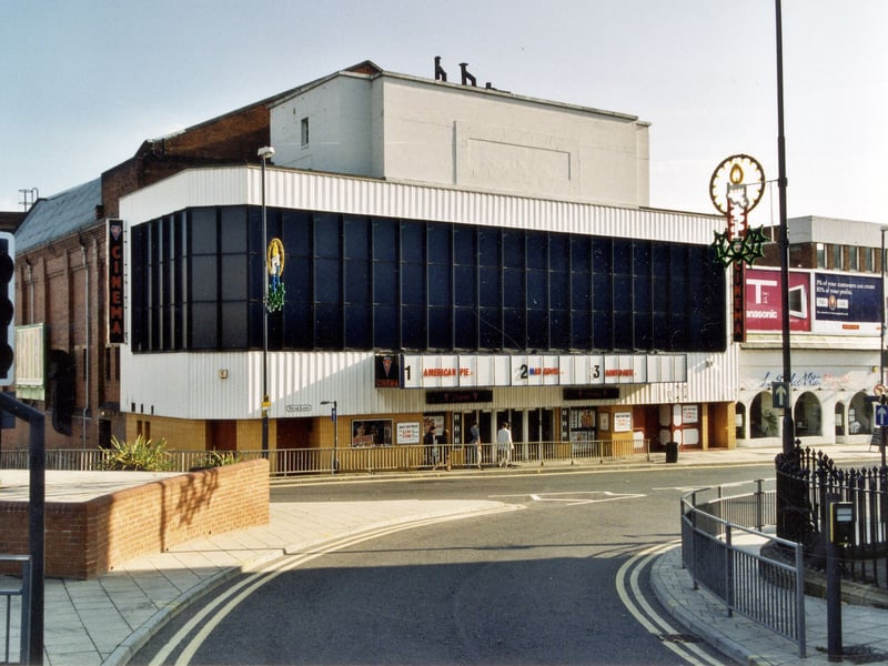 The ABC Cinema pictured in October 1999. The cinema closed in February 2000.