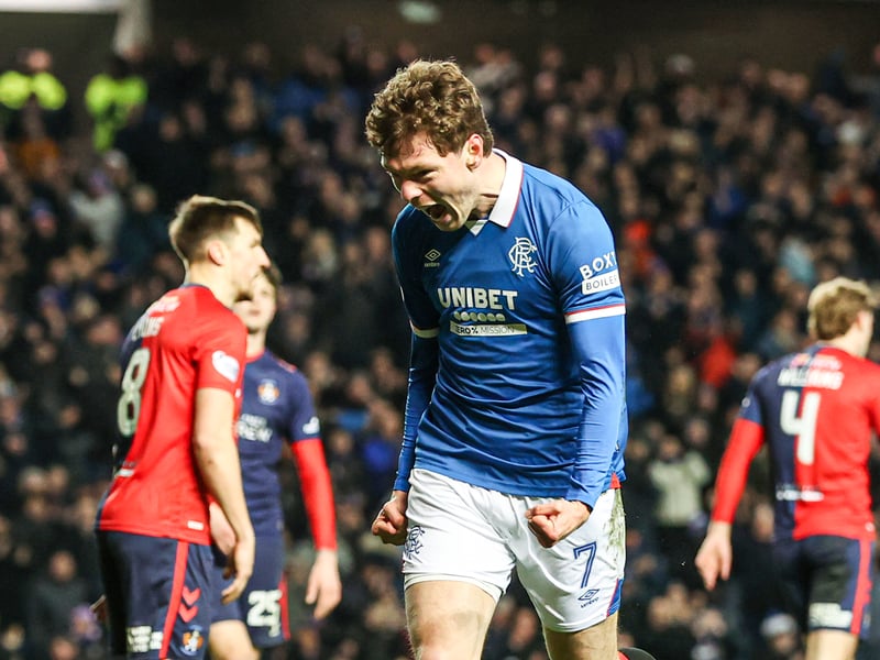 One of the most sought-after wingers in Europe during his time at Club Brugge, there was lots of excitement around his arrival when he signed on loan from Wolfsburg in January, but the Dane has not impressed during his time on the pitch. Rangers have closed the gap on league leaders Hearts to just one point, but it's been in spite of Skov Olsen's form rather than because of it. Will need a massive lift in performance if he is to convince Rangers to activate the £8million option to sign him permanently in the summer.