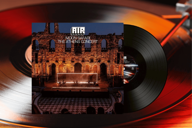 The French electronic duo's masterpiece Moon Safari gets the live treatment across two LPs, recorded beautifully at the stunning, historic Herodes Atticus theatre in Athens.