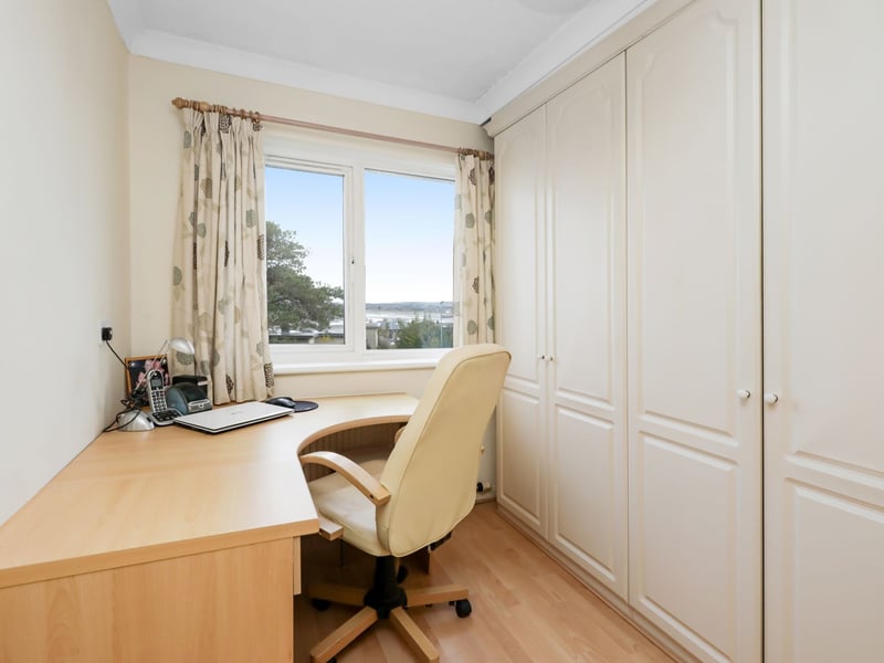 The third bedroom is currently used as an office, ideal for working from home.