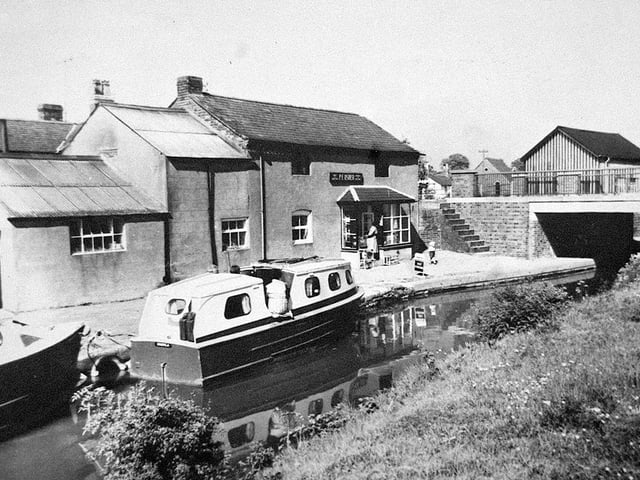 A postcard of the canal at St Martins, franked on September 2, 1963.