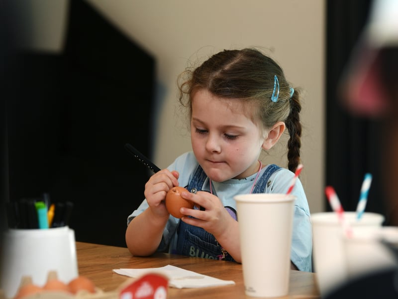 The workshops were held to mark Easter.