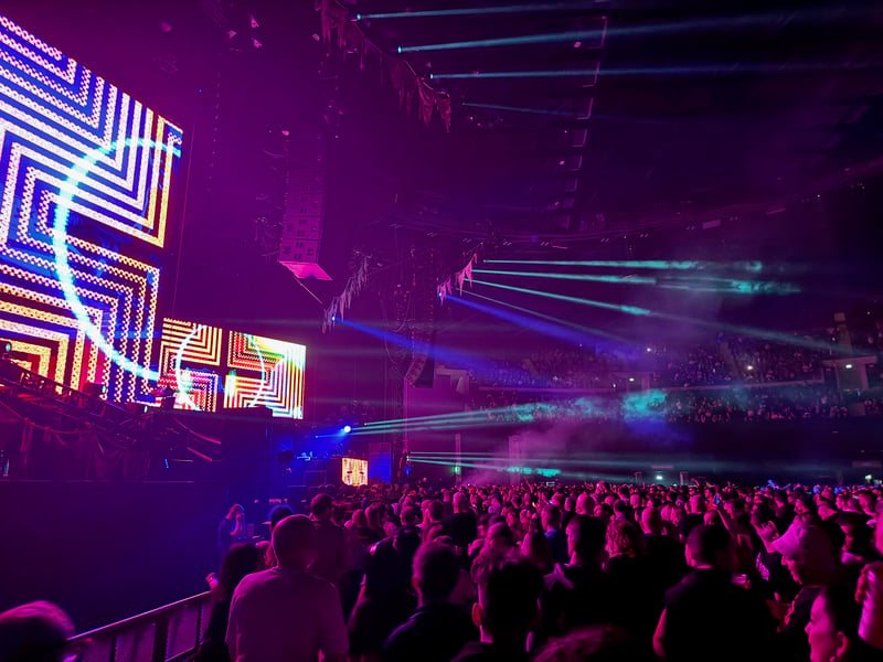 Legendary DJ Carl Cox provided support.