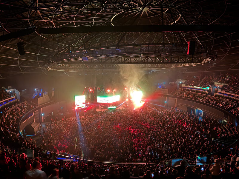 The Prodigy were visiting Glasgow as part of their UK tour.