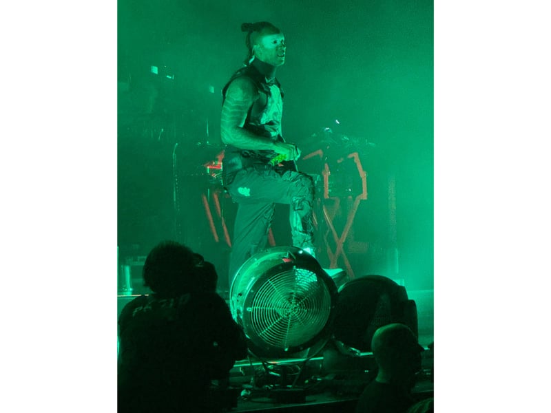 Album 'The Fat of the Land' provided four songs - 'Breathe', 'Diesel Power', 'Firestarter', and 'Smack My Bitch Up'.