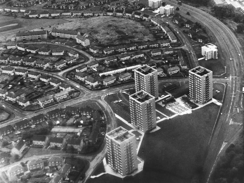 A bird's eye view of Seacroft in October 1968.