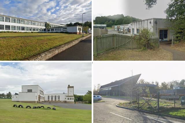 Four of the best performing primary schools in the Scottish Borders.