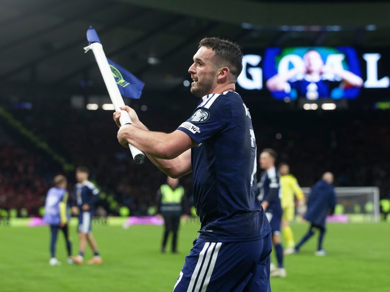 Scotland's third most-capped outfield player in history, many would argue that McGinn transcends the "cult" label and should be considered an all-time great - but maybe both can be true. Unique and full of personality, the Aston Villa skipper has a knack for scoring crucial goals too. If you had a pound for every time you heard the 'we've got McGinn' chant, you may just be able to pay off the credit card for those flights to America in June.