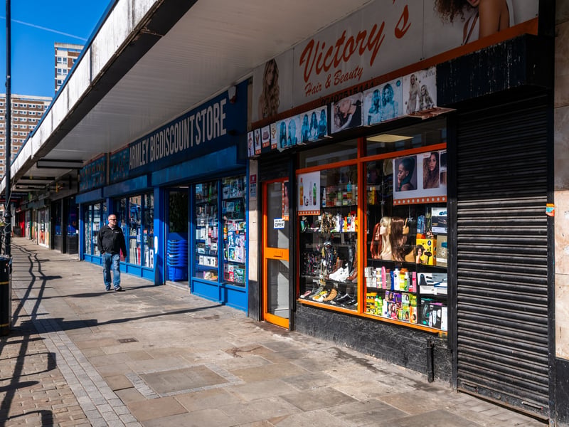 Some of the local businesses on Armley Town Street as of April 2026