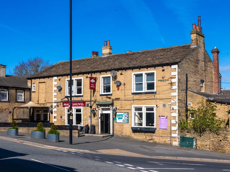Public house The Malt Shovel, closest to Armley Library and Stocks Hill.