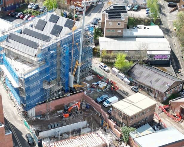 Sky-House development on Copper Street, Furnace Hill.