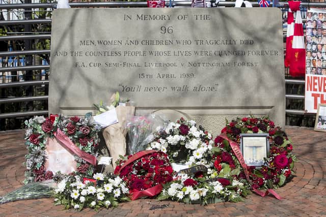 The Hillsborough Law was created after 97 people died following a crush at the Leppings Lane end of the ground in 1989.