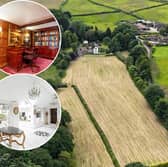 Set in the village of Troway, close to Dronfield, Doe Lea Farm is a four-bedroom farmhouse with 16 acres of land, on the market for £1,375,000
