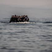 Illegal immigrants crossing the English Channel - Credit: Submitted