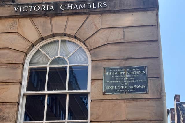 Victoria Chambers, located on Figtree Lane in Sheffield, was the original site of the Sheffield Hospital for Women, founded on 29th June 1864.