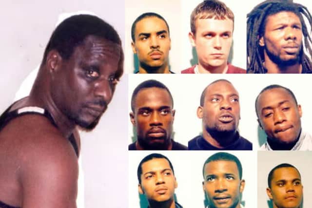 Gerald Smith (left) was murdered for being in the wrong place at the wrong time