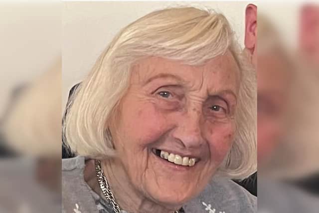 Betty Clark died in September. Photo: South Yorkshire Police